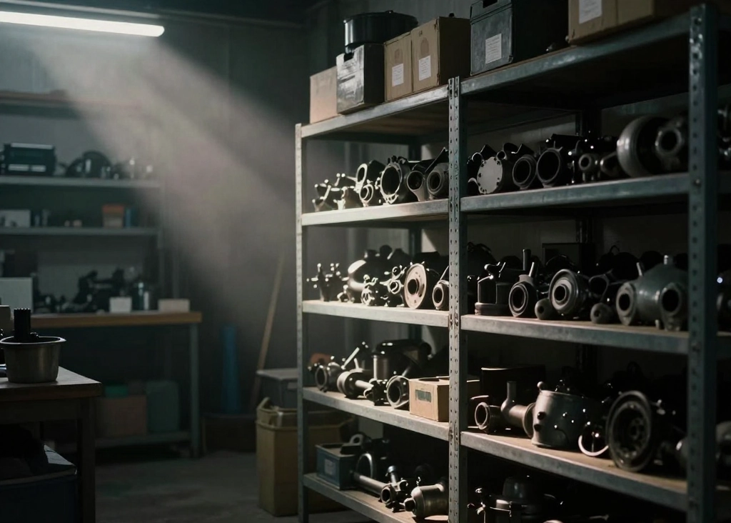 Склад запчастей для спецтехники компании СИГНАЛ